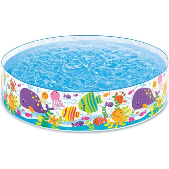 Бассейн INTEX «ОКЕАН» 56452, 183×38 см, жёсткий борт, от 3 лет